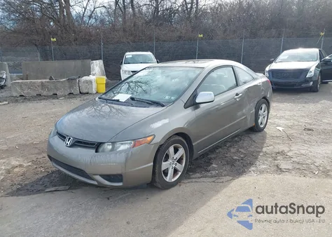 2006 Honda Civic Ex from USA, damaged, VIN 2HGFG12856H583542